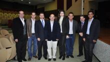 Edir, Mito Gebara, Jary Castro, Domingos Sahib, Milena Adri, José Carlos Ribas, Luis Garcia e Walter Almeida