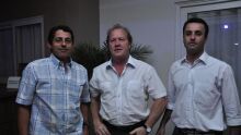 Alvaro Fernandes, Gilberto Snozinski e Mauro Brock