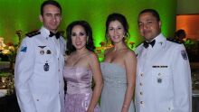 Tenente Coronel Edmilson e Viviane, Rose Loureiro e Tenente Coronel Alexandre Ferreira