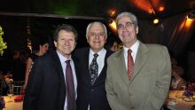 Francisco Ilgenfritz, Luizito Arzoategui e Henrique Martins