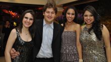 Maria Andries, Matheus Saad, Julia Sanches e Maria Laura Siufi