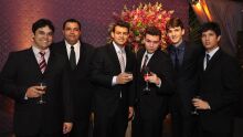 Paulo Picardi, Robson Lima, Mateus Machado, Nelson Morozine, Gabriel Hilgert e Victor Rebello