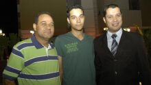 Gilson Pereira, Felipe Braga e Anderson Pereira