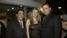 Sergio Luis, Yslanda Barros e Rafael Tinoco