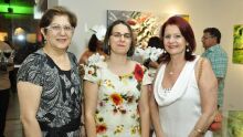 Eva Katayama, Edna Antonini e Cecilia Mota