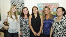 Yone Maksoud, Liana Maksoud, Macia Malke, Nilda Siqueira e Lina Maksoud