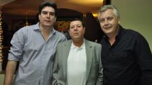 Marco Tulio , Dimas Braga e Carlos Kuntzel