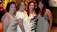 Alice Geoges, Patricia Georges, Ana Cristina Castro e Daniele Geoges 