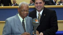 Eloy dos Santos e vereador Mario Cesar