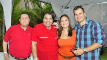 Dimas Braga, Dácio Corrêa, Maria Eduarda Pedrossian e Robson Gatti