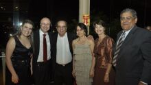 Kátia e Ronaldo Chadid, José Ancelmo, Sônia Paulino, Mariza Serrano e José Aedo