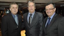 Carlos Andrilo, Romero Osme e Vilson Bertelli