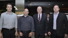 Rodrigo Maia, Marcelo Turine, Roberto Rech e Sandro Mendonça