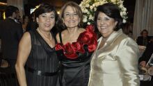 Maria José Falcão, Reni Santos e Tereza Name