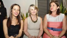 Ana Cristina Giacomini, Damares Oliveira e Ana Helena Rodrigues