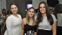 Carolina Nates, Priscila Souza e Raisa Lopes