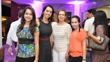 Isadora, Joselaine, Olmira Zatorre e Isabelle Simplicio