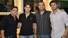 Daniel Morales, Lucas Pines, Davi Dibo e Thomas Eidt