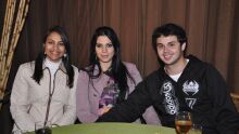 Renata Brum, Marcela Terengo e Pedro Viegas