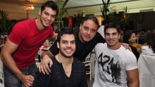 Rodrigo Figueiredo, Bruno Otávio, Bernardo Pitangui e Gustavo Figueiredo