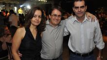 Critina Hofer, Julio Hifer e Edson Genova