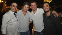 Elias Kesrouani, Carlos Marques, André Borges e Daniel Castro