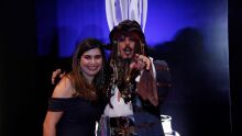 Elza e Jack Sparrow