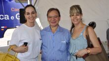 Simone Michel, Edison Araujo e Regina Ferro