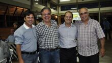 André Soukef, Roberto Cardoso, José Carlos Barbosa e Victor Dib