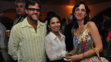 Angelo Arruda, Leticia Rocha e Flávia Palhares