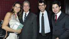 Ana Cristina , Romero Osme, André Puccinelli Jr e Allan Thiago