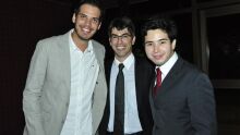 Tiago Betelho, André Puccinelli Jr e Allan Thiago