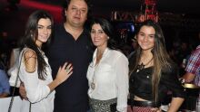 Maria Eduarda, Paulo Matos, Liz e Maria Vitória