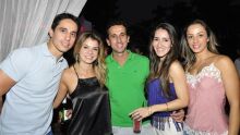 Rodrigo Barbosa, Michelle Binz, Luiz Fernando, Ariane Bossay e Andréia