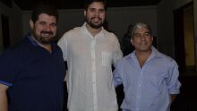 Othon Barbosa, Rafael Diniz e Luiz Eduardo Naime