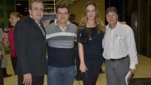 Luiz João, Paulo Pedra, Tatiane Goes e Geraldo Escobar