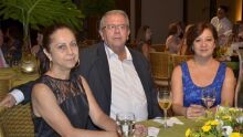 Najila, José Francisco e Dilma Ramos