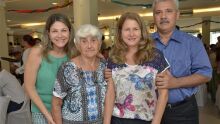 Vilma Moraes, Carmelinda Moraes, Silvia Lubas e João Lubas