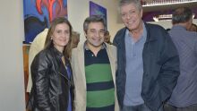 Carla Bachega, Alex Bachega e Henrique Medeiros