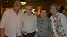 Marcos Antônio, Roberto Orro, Ione e Marlene Figueira