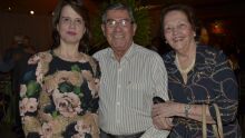 Gisele Barbosa, Hélio Mandeta e Maria Olga