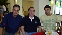 José Auto, Gerson Claro e Felipe Mattos