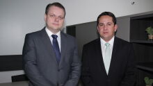 Alexandre Pelegrini e Carlos Almeida