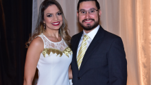 Débora Nogueira e Luis Alexandre Santiago