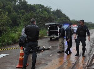 A vítima foi assassinada em uma estrada vicinal da cidade
