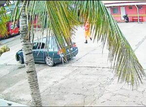 Militar correu para salvar a menina