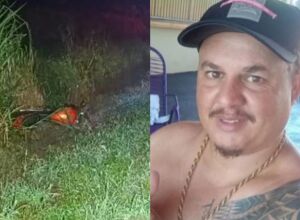 Ex-jogador de futebol morre em acidente de moto na BR-163, em Dourados