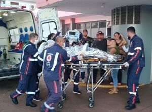 Garoto foi internado no Hospital da Vida