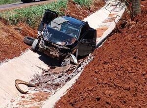 A v&iacute;tima faleceu ainda no local do acidente