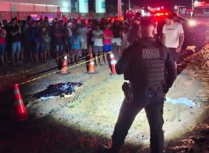 O acidente aconteceu na noite de ontem